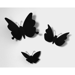 Black Butterflies 3D πολυπροπυλενίου - Ango