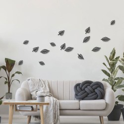 Black Leaves 3D πολυπροπυλενίου - Ango