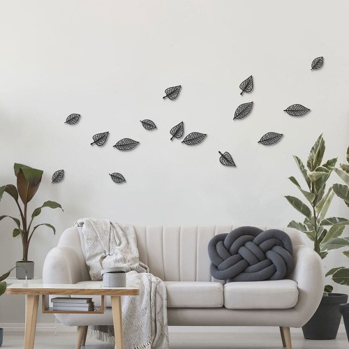 Black Leaves 3D πολυπροπυλενίου - Ango