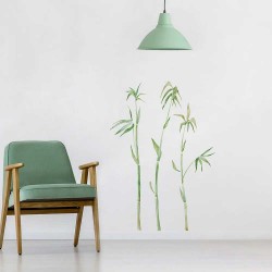 Bamboo αυτοκόλλητα τοίχου βινυλίου Ango