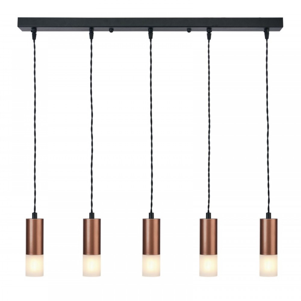 Φωτιστικό Πολύφωτο Αλουμίνιο / Plexi 5xG9 - Arkolight