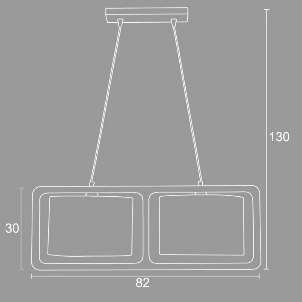 Φωτιστικό Πολύφωτο 2Φωτό Ξύλο/Αμπαζούρ Σε Διάφορα Χρώματα 2xE27 - Arkolight