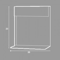Απλίκα Από Μέταλλο Σε Λευκό Χρώμα G9 - Arkolight