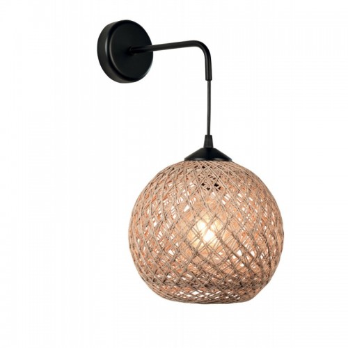 Απλίκα Μπάλα Σχοινί Natural Φ20 Ε27 - Arkolight - Φωτιστικό Απλίκα Ε27 σε μοντέρνα γραμμή με μπάλα σχοινί σε φυσικό χρώμα και μεταλλικά μέρη σε μαύροΧαρακτηριστικάΥλικό	Μέταλλο/σχοινίΧρώμα	ΜαύροΔιάσταση&nbsp;20cmΤύπος λαμπτήρα	Ε27Αριθμός Λαμπτήρων	1Βά