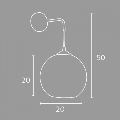 Απλίκα Μπάλα Σχοινί Natural Φ20 Ε27 - Arkolight - Φωτιστικό Απλίκα Ε27 σε μοντέρνα γραμμή με μπάλα σχοινί σε φυσικό χρώμα και μεταλλικά μέρη σε μαύροΧαρακτηριστικάΥλικό	Μέταλλο/σχοινίΧρώμα	ΜαύροΔιάσταση&nbsp;20cmΤύπος λαμπτήρα	Ε27Αριθμός Λαμπτήρων	1Βά