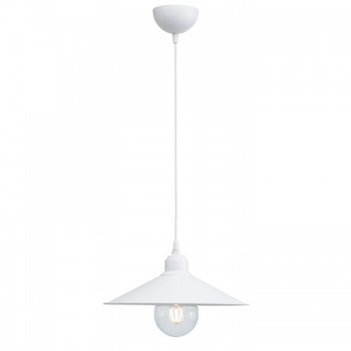 Φωτιστικό Μονόφωτο Αλουμίνιο Λευκό Ή Μαύρο Ε27 Φ30 - Arkolight