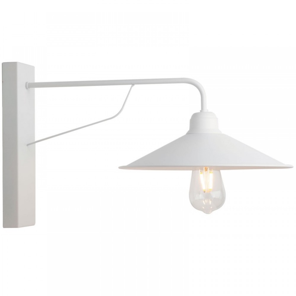 Απλίκα Μεταλλική Λευκή Ε27 - Arkolight