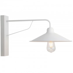 Απλίκα Μεταλλική Λευκή Ε27 - Arkolight
