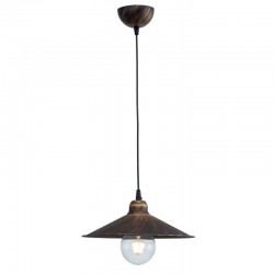 Φωτιστικό Μονόφωτο Αλουμίνιο Πατίνα Σε Διάφορα Χρώματα Ε27 Φ30 - Arkolight