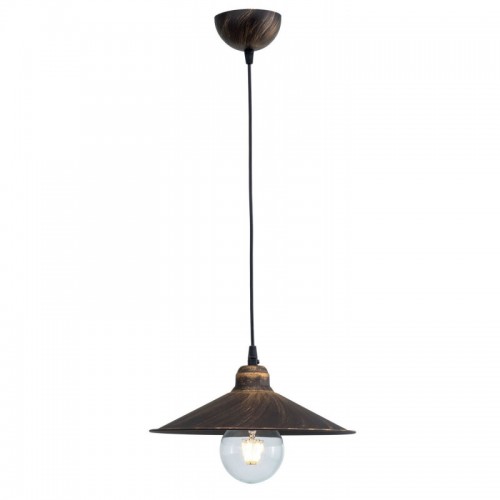 Φωτιστικό Μονόφωτο Αλουμίνιο Πατίνα Σε Διάφορα Χρώματα Ε27 Φ30 - Arkolight