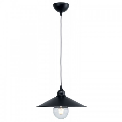 Φωτιστικό Μονόφωτο Αλουμίνιο Λευκό Ή Μαύρο Ε27 Φ30 - Arkolight