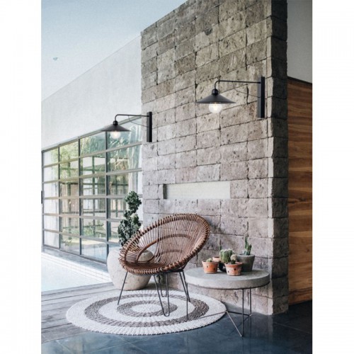 Απλίκα Μεταλλική Μαύρη Ε27 - Arkolight