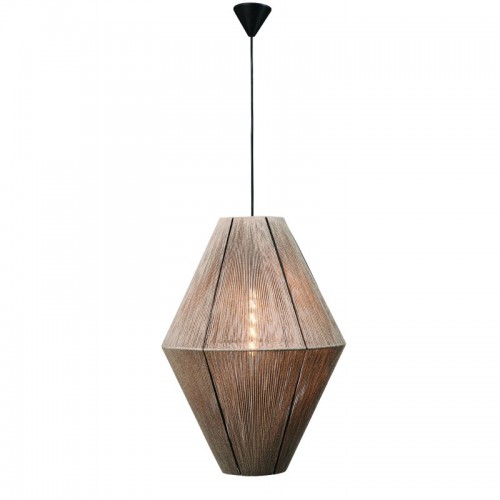 Φωτιστικό μονόφωτο σχοινί natural Φ45 1xE27 - ARKOLIGHT