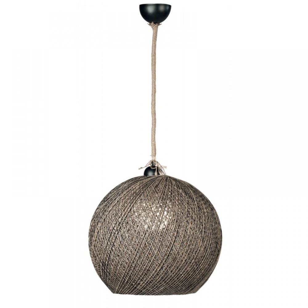 Φωτιστικό Μονόφωτο Μπάλα Σχοινί E27 Φ40 - Arkolight