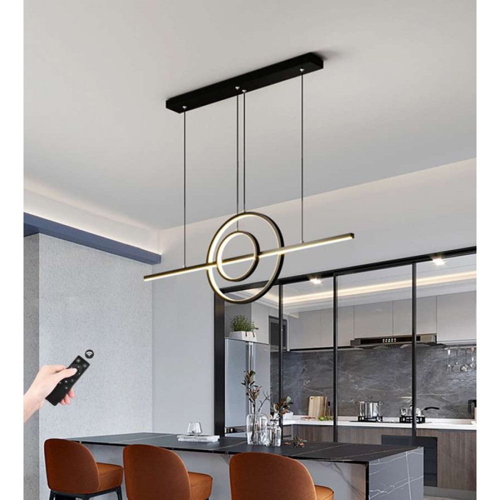 ΦΩΤΙΣΤΙΚΟ LED ALMERIA BLACK 52W - LEGGENDA