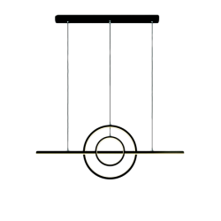 ΦΩΤΙΣΤΙΚΟ LED ALMERIA BLACK 52W - LEGGENDA