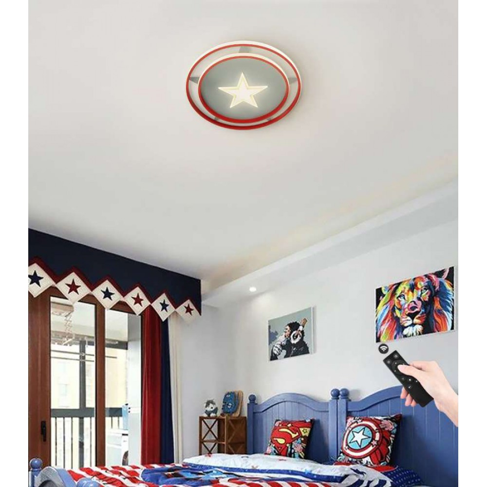 ΠΑΙΔΙΚΟ ΦΩΤΙΣΤΙΚΟ LED CAPTAIN AMERICA 80W - LEGGENDA
