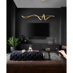 LED ΚΡΕΜΑΣΤΟ ΦΩΤΙΣΤΙΚΟ ΧΡΥΣΟ FERROL 59W - LEGGENDA