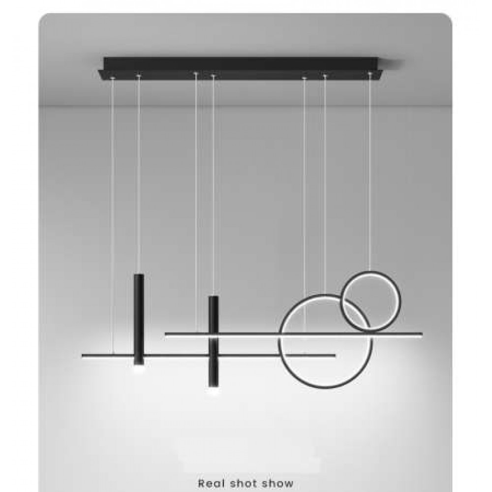 ΦΩΤΙΣΤΙΚΟ LED LUSENA BLACK 94W - LEGGENDA