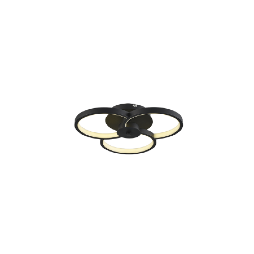 ΦΩΤΙΣΤΙΚΟ ΟΡΟΦΗΣ LED OVIEDO BLACK 42W - LEGGENDA