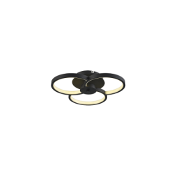 ΦΩΤΙΣΤΙΚΟ ΟΡΟΦΗΣ LED OVIEDO BLACK 42W - LEGGENDA