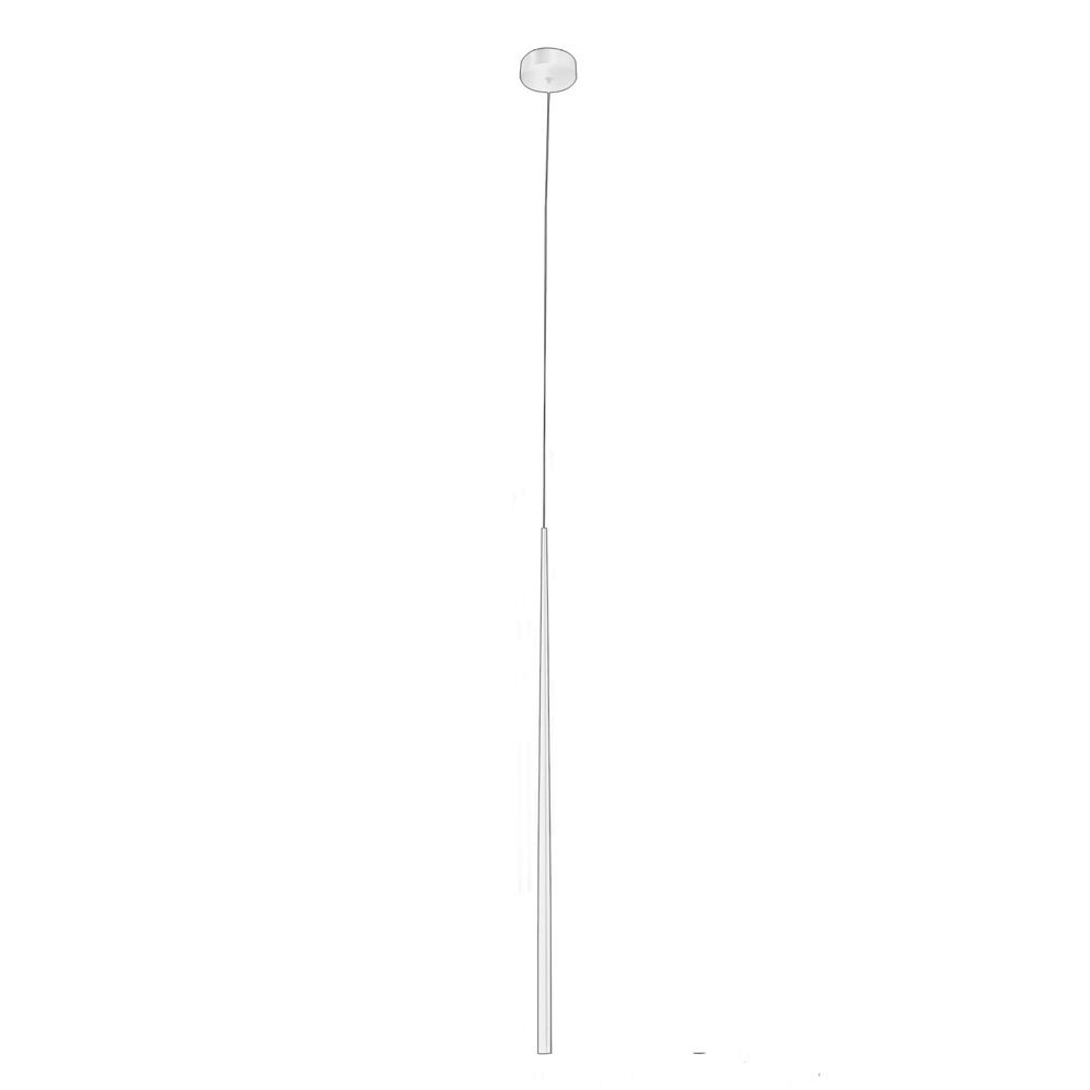 LED Κρεμαστό Φωτιστικό Μονόφωτο Σε Διάφορα Χρώματα 3W LOUISE - AZzardo