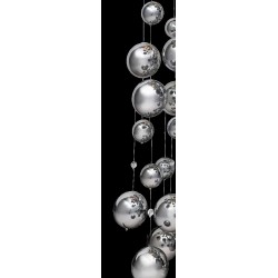 Κρεμαστό Φωτιστικό Από Μέταλλο Και Γυαλί Σε Χρώμιο - 4x GU10 40W RAIN - AZzardo