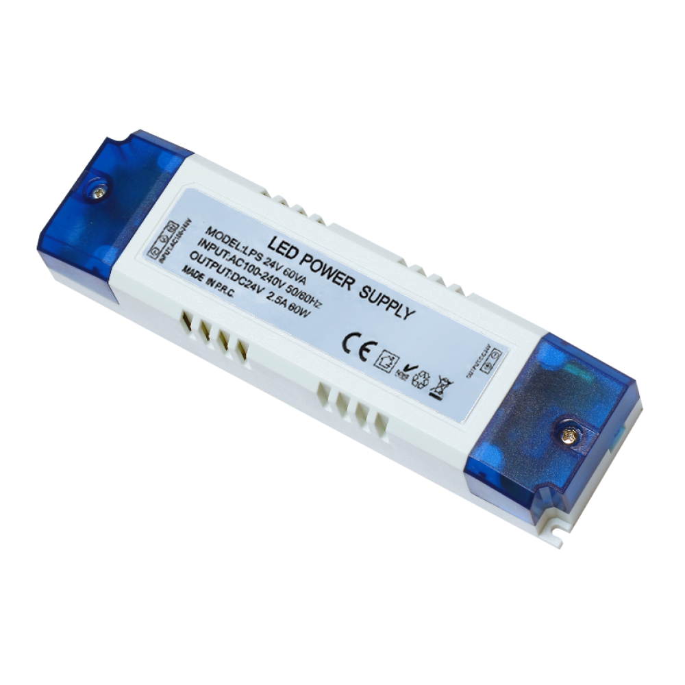 Switching Τροφοδοτικό Πλαστικό 60W 24V LPS-60-24 Amarad