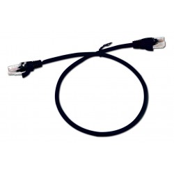Καλώδιο Δικτύου UTP cat6e 0,5m Black - Amarad