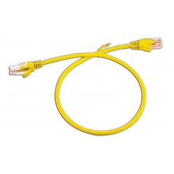 Καλώδιο Δικτύου UTP cat6e 0,5m Yellow - Amarad
