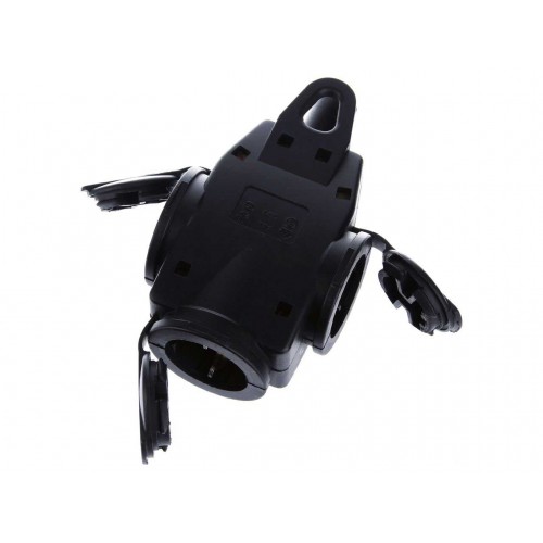 ABL Φις Σούκο Μαύρο Τριπλό IP20