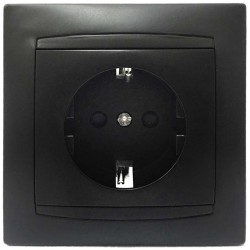 Πρίζα Σούκο Ασφαλείας Χωνευτή ΓΡΑΦΙΤΗΣ ΧΑΛΚΙΔΑ