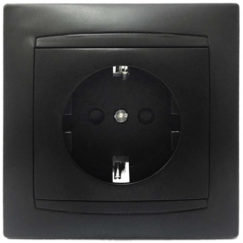 Πρίζα Σούκο Ασφαλείας Χωνευτή ΓΡΑΦΙΤΗΣ ΧΑΛΚΙΔΑ