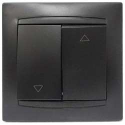 Μπουτόν Ρολλών Χωνευτό Γραφίτης ΧΑΛΚΙΔΑ