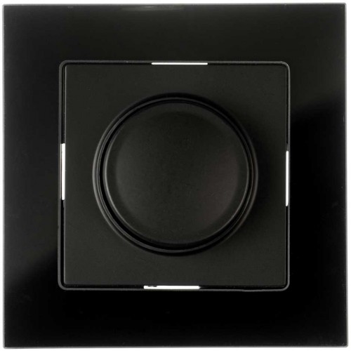 Dimmer Για LED Χωνευτό Μαύρο Γυαλί ΝΕΦΕΛΗ
