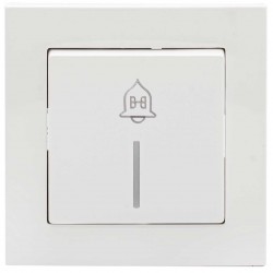 Μπουτόν Κουδουνιού με LED Χωνευτό ΝΕΦΕΛΗ