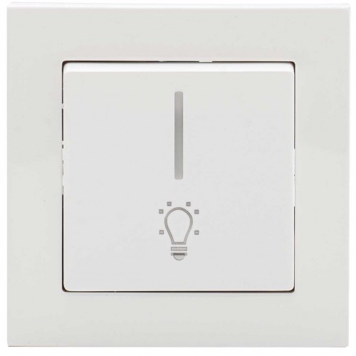 Μπουτόν Φωτισμού Με LED 220V Χωνευτό ΝΕΦΕΛΗ