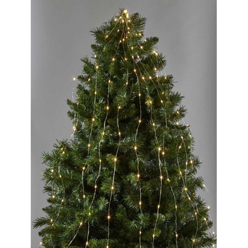 400 Μίνι Led σε Σειρά Χταπόδι Σε Μπρονζέ Χάλκινο Καλώδιο - IP44 3000Κ 250cm Magic Christmas