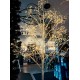 Led Φωτιζόμενο Δέντρο Λευκό - 1568 Led Και Θερμό Φωτισμό 180cm IP44