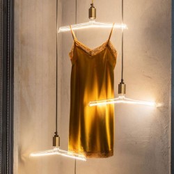 LED Λαμπτήρας Διαφανής - Σχήμα Κρεμάστρα - 4W E27 Dimmable 3000K - Creative Cables