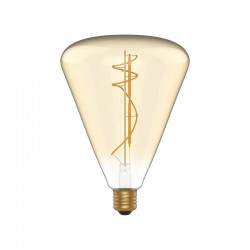 LED Λαμπτήρας H06 Cone 140 Μελί 8,5W E27 Dimmable 2200K - BeBulbs - Creative Cables