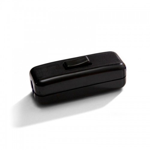 Ενδιάμεσο Διακοπτάκι με Ρίγες Μαύρο - Creative Cables