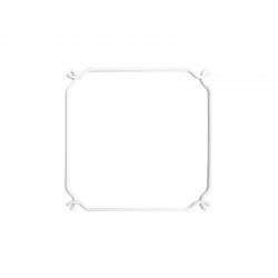 Cage Τετράγωνο - Κατασκευή για φωτιστικά Λευκή - Creative Cables