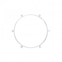 Cage Κύκλος - Κατασκευή για φωτιστικά Λευκή - Creative Cables