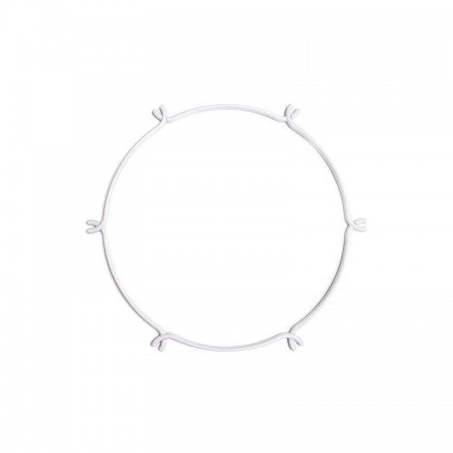 Cage Κύκλος - Κατασκευή για φωτιστικά Λευκή - Creative Cables