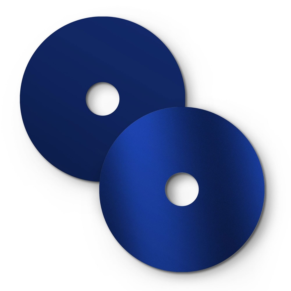 Mini Ellepi 'Solid Color' Μεταλλικό Πιάτο για κρεμαστό φωτιστικό, Διάμετρος 24 cm, Made in Italy - Γυαλιστερό Μπλε - Μπλε Ματ - Creative Cables