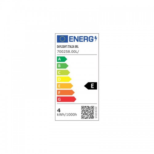 LED Λαμπα Σωληνωτή Λευκή - E14 4W Dimmable 2700K - Creative Cables