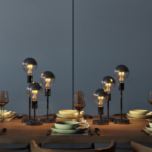 Σωληνάκι προέκτασης μεταλλικό για φωτιστικά Ανθρακί Creative Cables