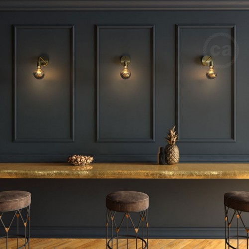 Σωληνάκι Προέκτασης Με Καμπύλη 14 cm Μεταλλικό Χρυσό - Creative Cables