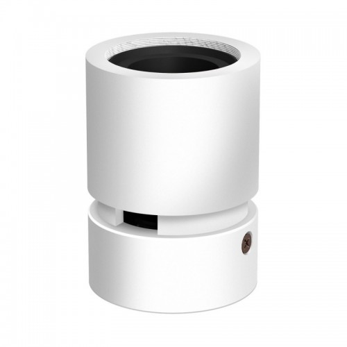 Ξύλινο Εξάρτημα Ντουι E27 Στρόγγυλο DIY για Καλώδιο Γιρλάντας Λευκό - Σειρά Filé - Creative Cables